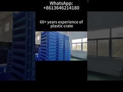 جعبه ذخیره سازی پلاستیکی قابل جمع و جور صنعتی PP