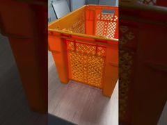 جعبه های پلاستیکی روی هم و لانه با طراحی تهویه و تهویه تقویت شده