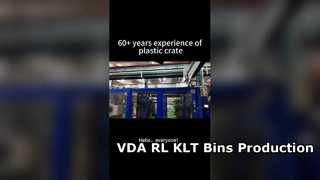 تولید کننده ظروف VDA RL-KLT تولید کننده سطل های لجستیک پلاستیک استاندارد خودرو