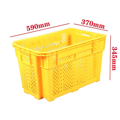 خرید سطل سبزیجات جعبه های ذخیره سازی پلاستیکی 590x370x345mm تولید آنلاین