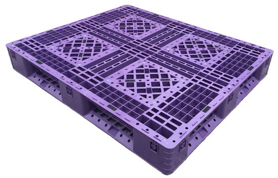 خرید پالت های پلاستیکی آبی قابل انباشت 1200x1000 میلی متر تولید آنلاین