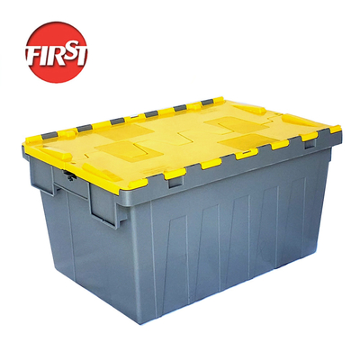 خرید اولین 600*400*315mm کانتینر پلاستیکی پوشه متصل چند منظوره تولید آنلاین