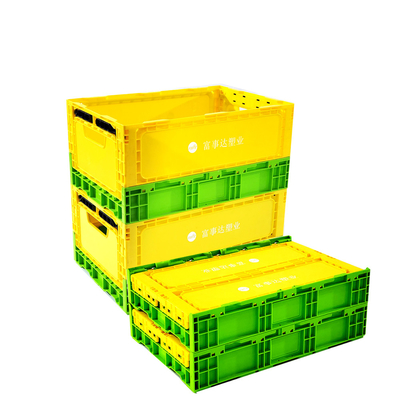 خرید جعبه های پلاستیکی تاشو 29L جعبه های پلاستیکی تاشو سنگین تولید آنلاین