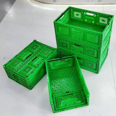 خرید جعبه تاشو 600*400*220mm Pp ذخیره سازی مزرعه تولید آنلاین