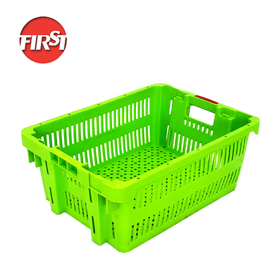505*370*210mm جعبه گردش پلاستیکی برای ذخیره سبزیجات و میوه ها طراحی پایدار