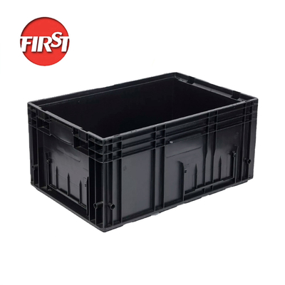 600x400mm VDA جعبه گردش پلاستیکی KLT استایل قابل تزریق بازیافت PP EUR ظروف پلاستیکی